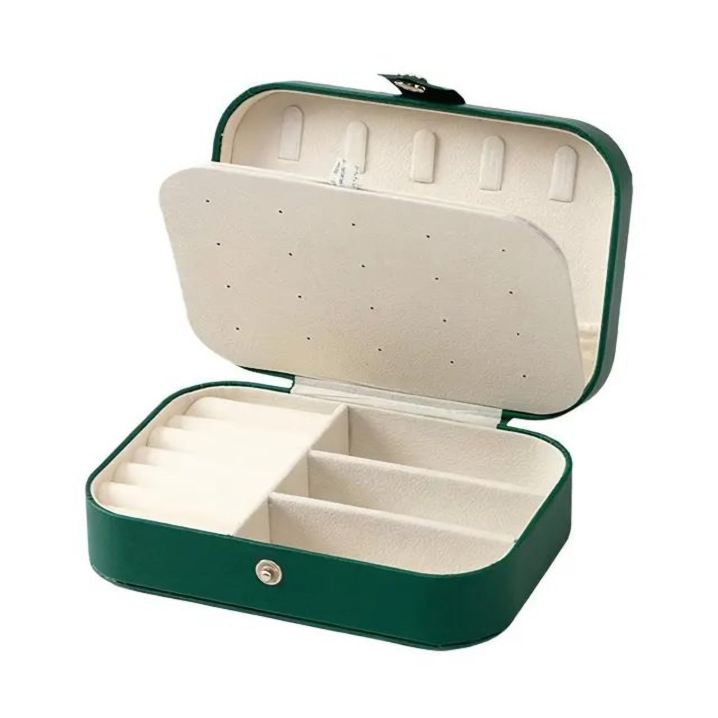 Emerald Luxe Jewelry Organizer Box