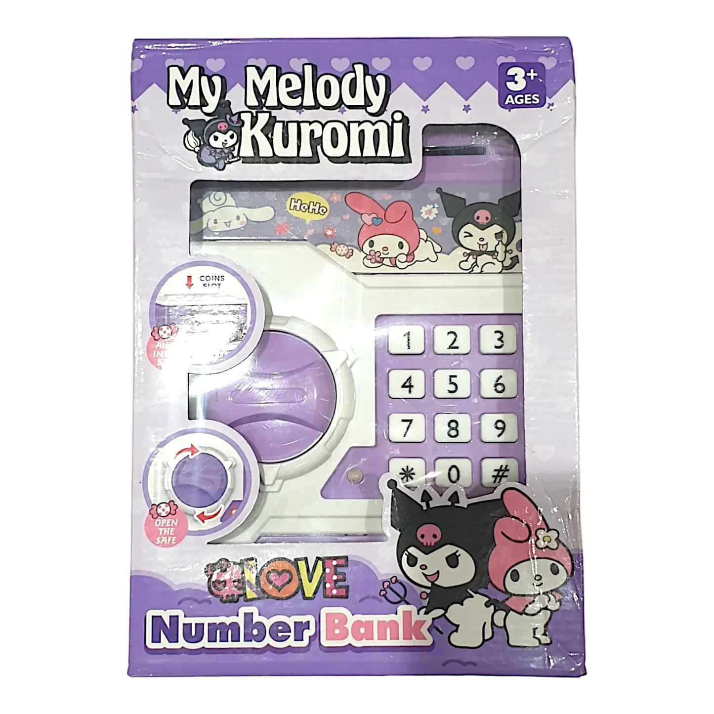 Saving Bank Kuromi 1829 Sparkles