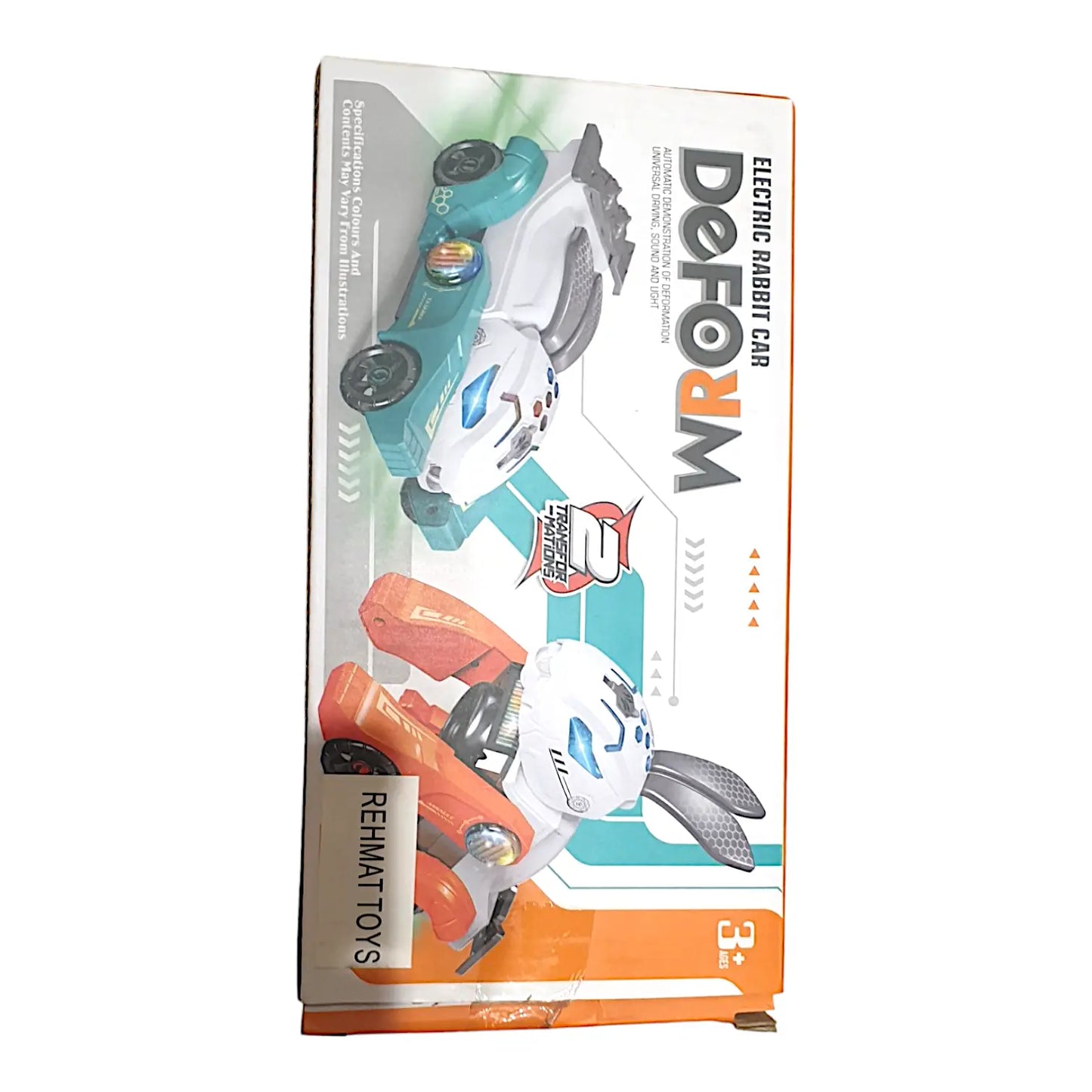 Electric Rabbit Car Deform 1827 Sparkles