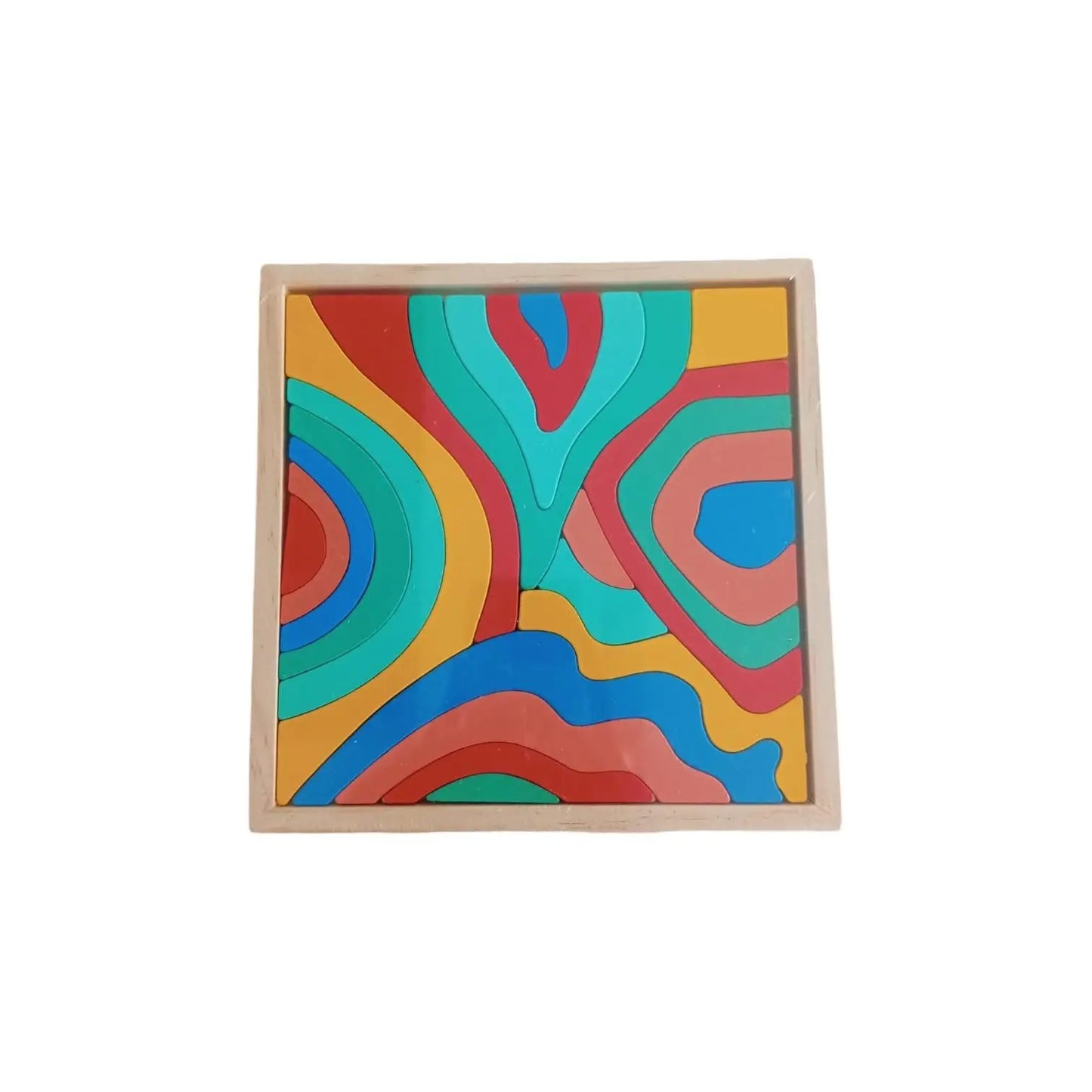 Wooden Puzzle (Pattern) Sparkles