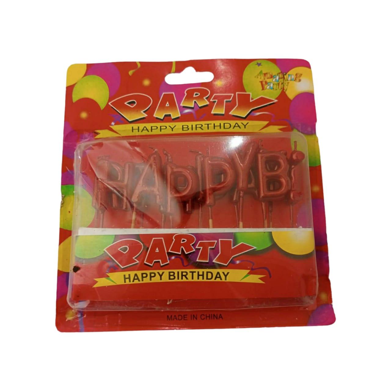 Cake Candles ('Happy Birthday')