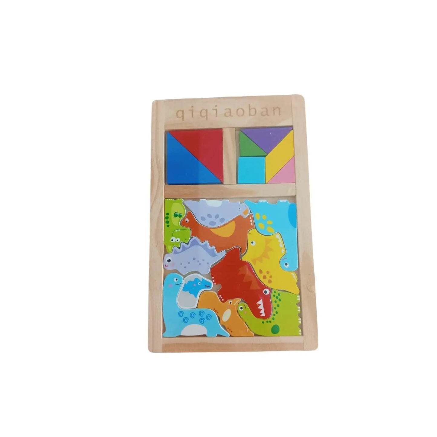 Wooden Puzzle (Qiqiaoban) 1169 Sparkles
