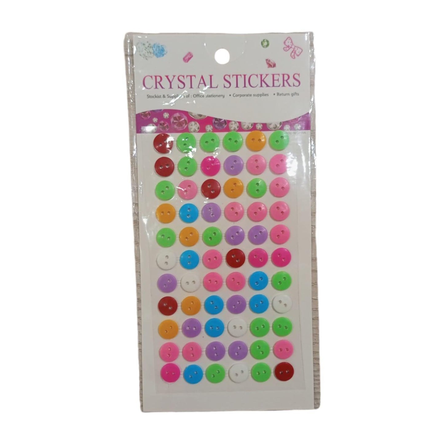 Sticker Bead Button
