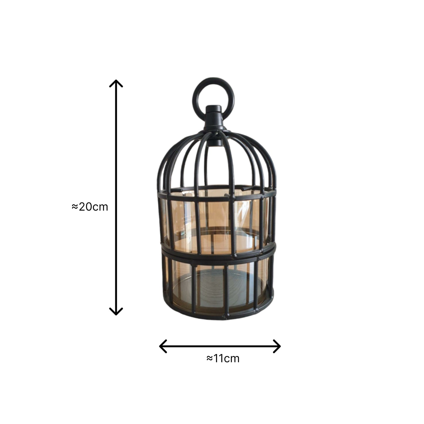 Caged Candle Stand