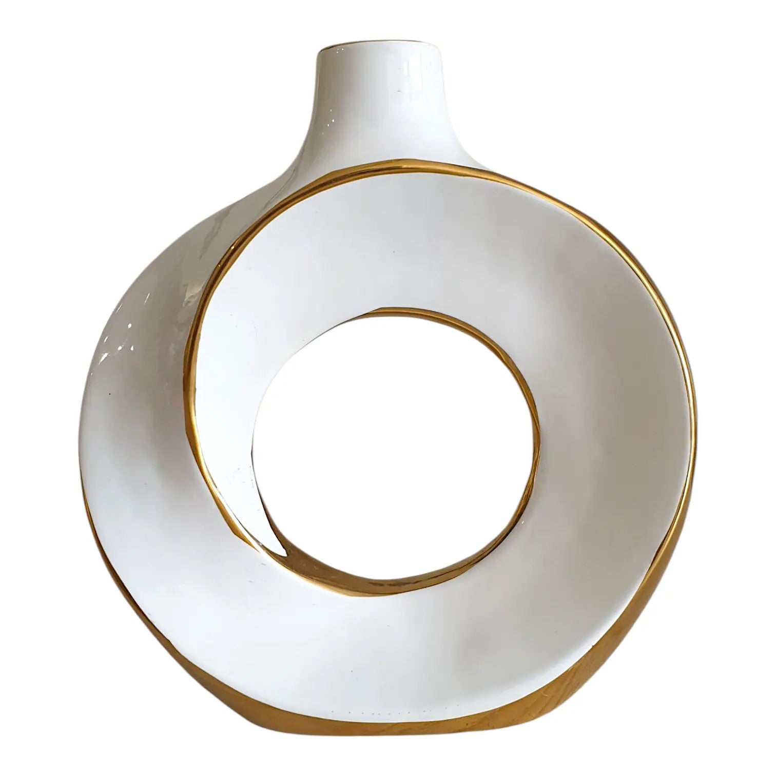 Loop Ceramic Vase Sparkles