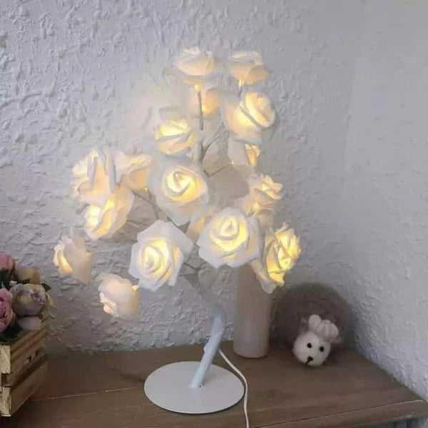 Rose Blossom LED Tree Lamp