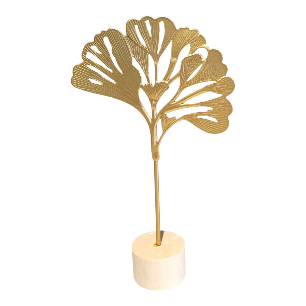 Golden Metal leaf table decor Sparkles