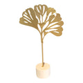 Golden Metal leaf table decor Sparkles