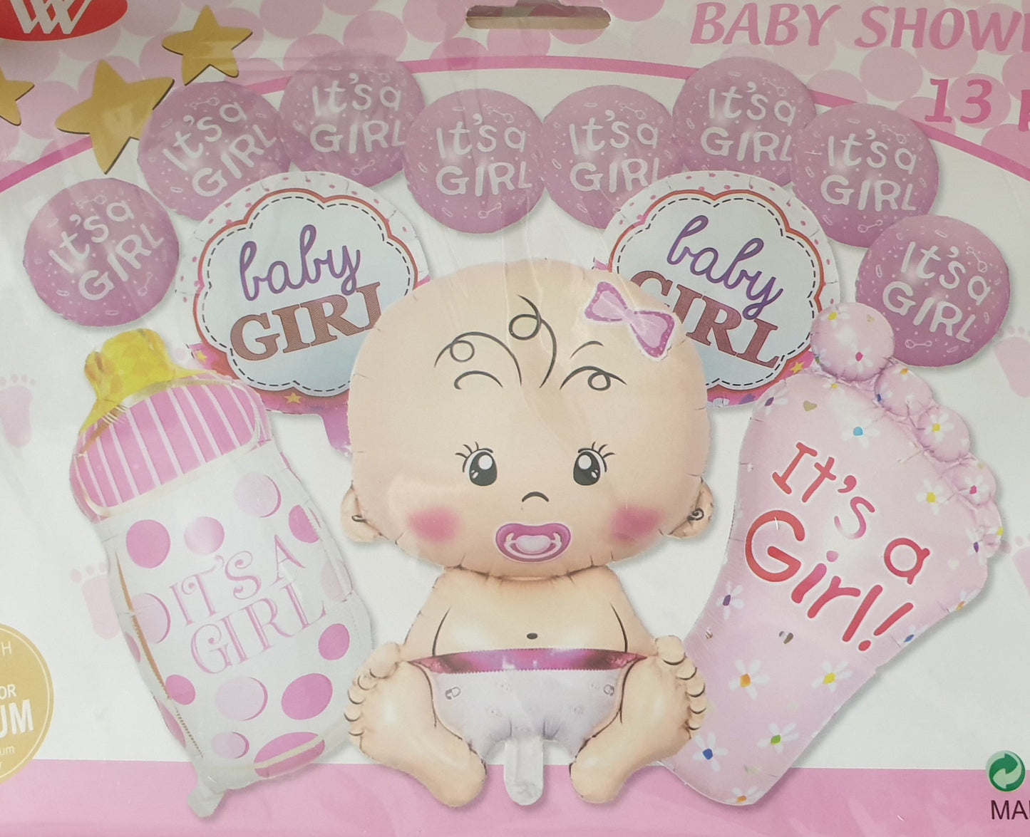 Foil Balloons (Baby Girl)