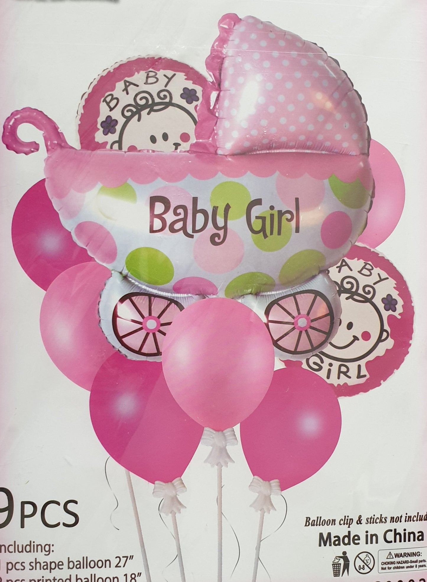 Foil Balloons (Baby Girl)