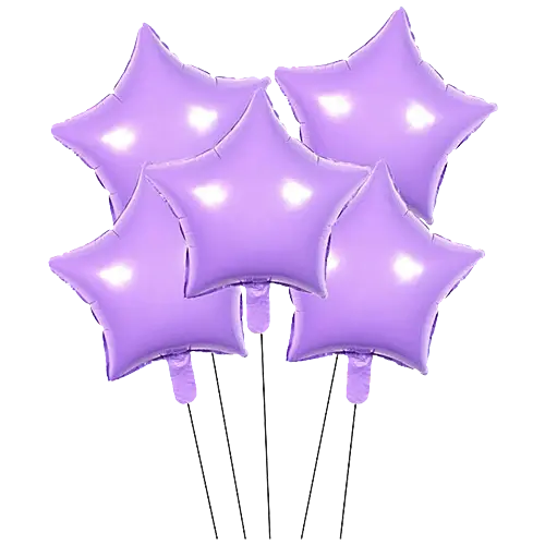Foil Star Shape balloon 10 Sparkles