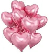 Foil heart shape balloon 10 Sparkles