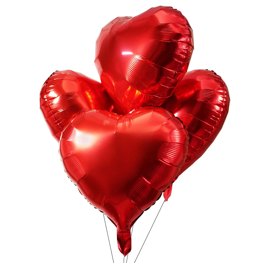 Foil heart shape balloon 10 Sparkles