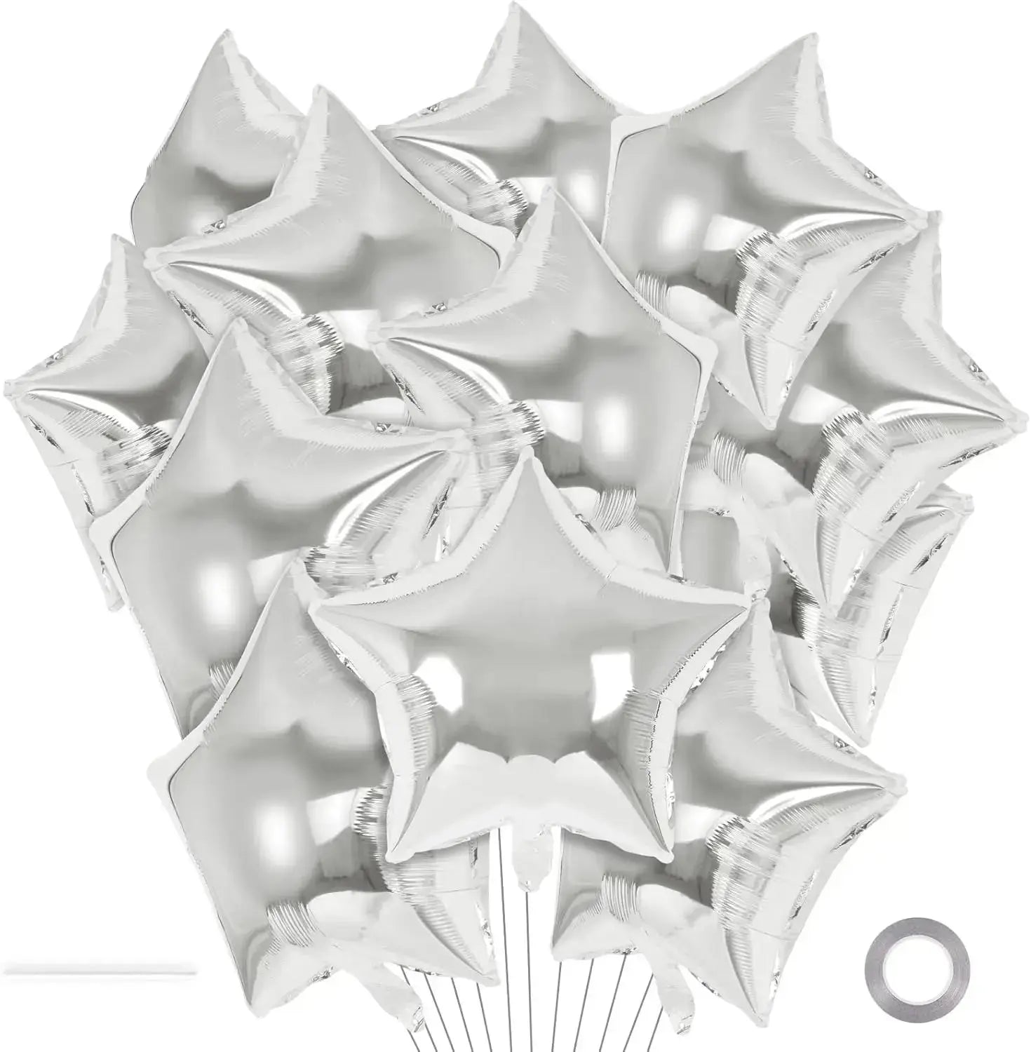 Foil Star Shape balloon 10 Sparkles