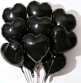 Foil heart shape balloon 10 Sparkles