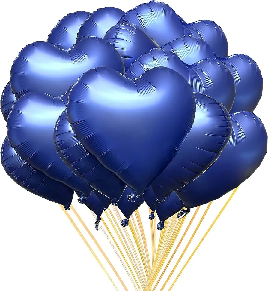 Foil heart shape balloon 10 Sparkles