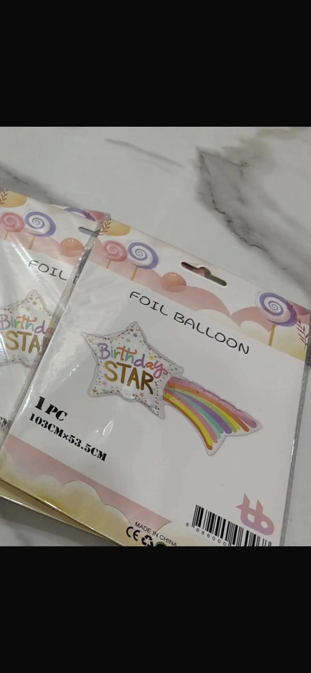 Foil Balloons 1 pcs set Sparkles