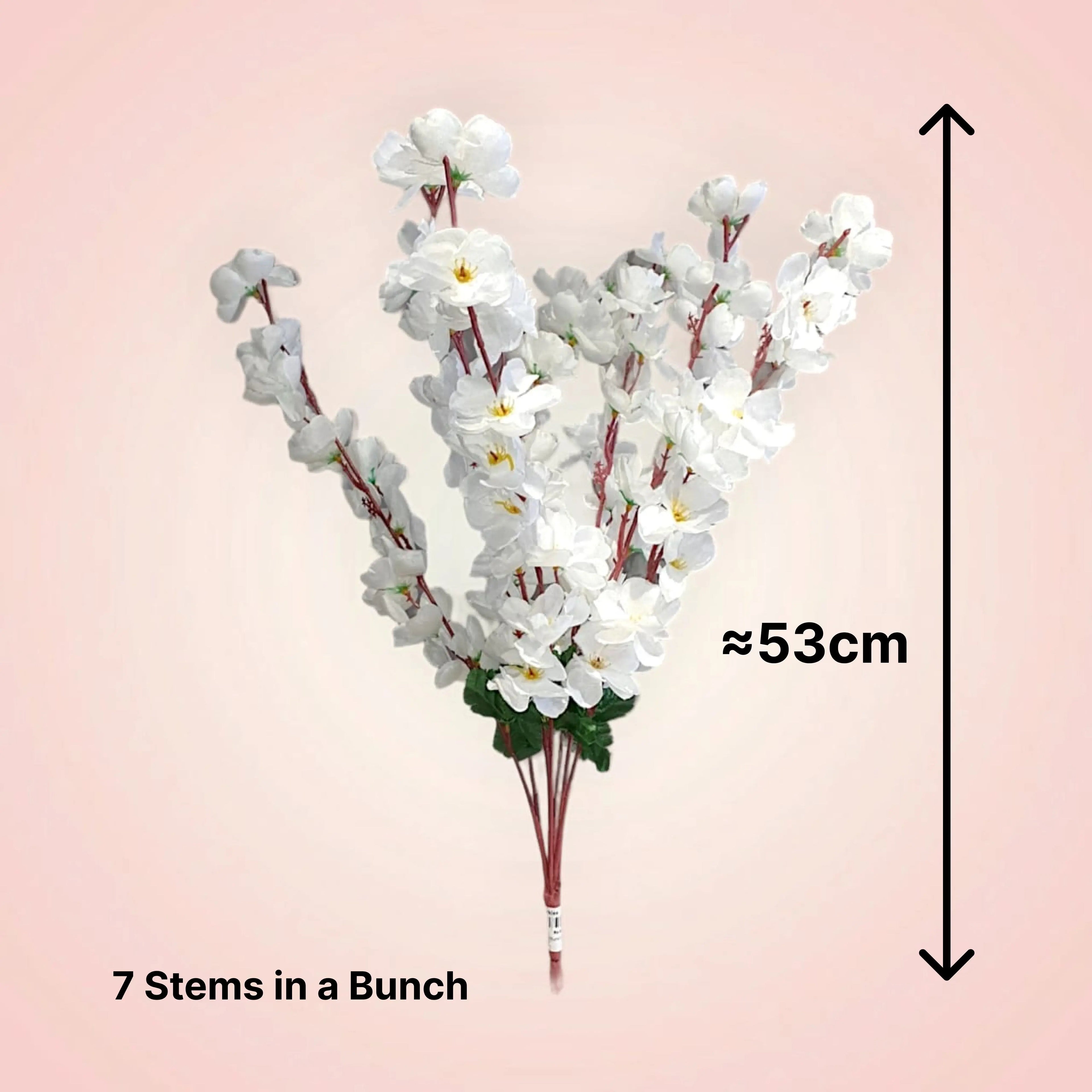 Blossom Flower Bunch | Artificial Blossom Flower Bunch | Sparkles