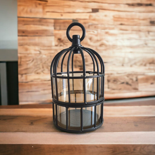 Caged Candle Stand