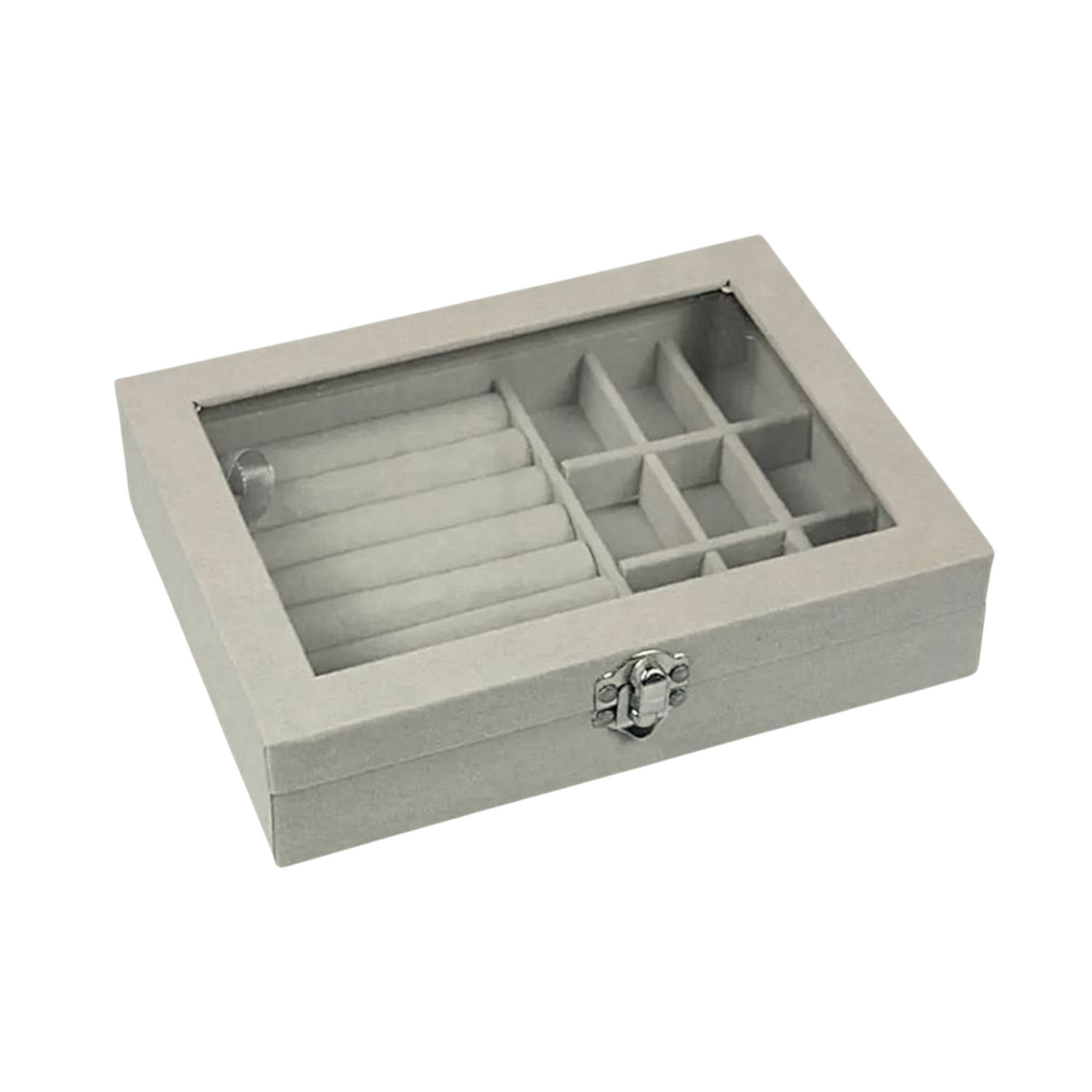 Blush View Jewelry Organizer Box