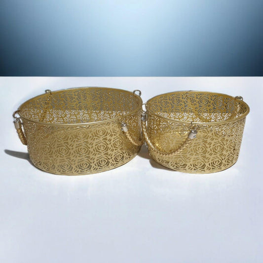 Golden Basket Set