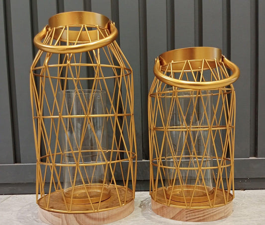 Golden Candle Stand