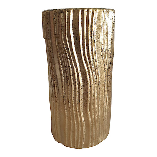 Golden Rock Vase