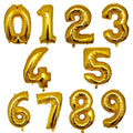 Numbers Golden  16” inches Sparkles