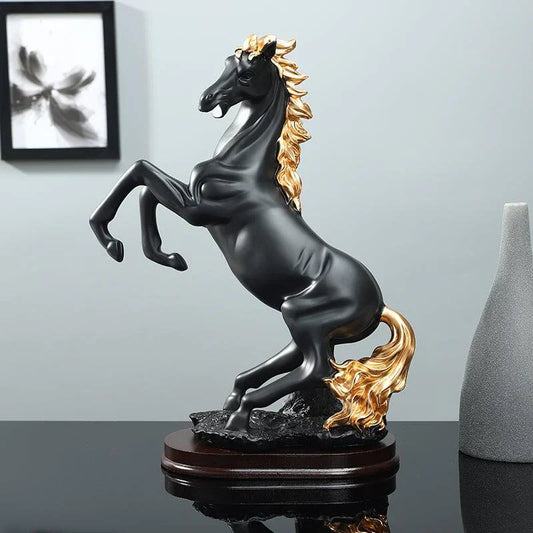 Majestic Stallion Decor Statue