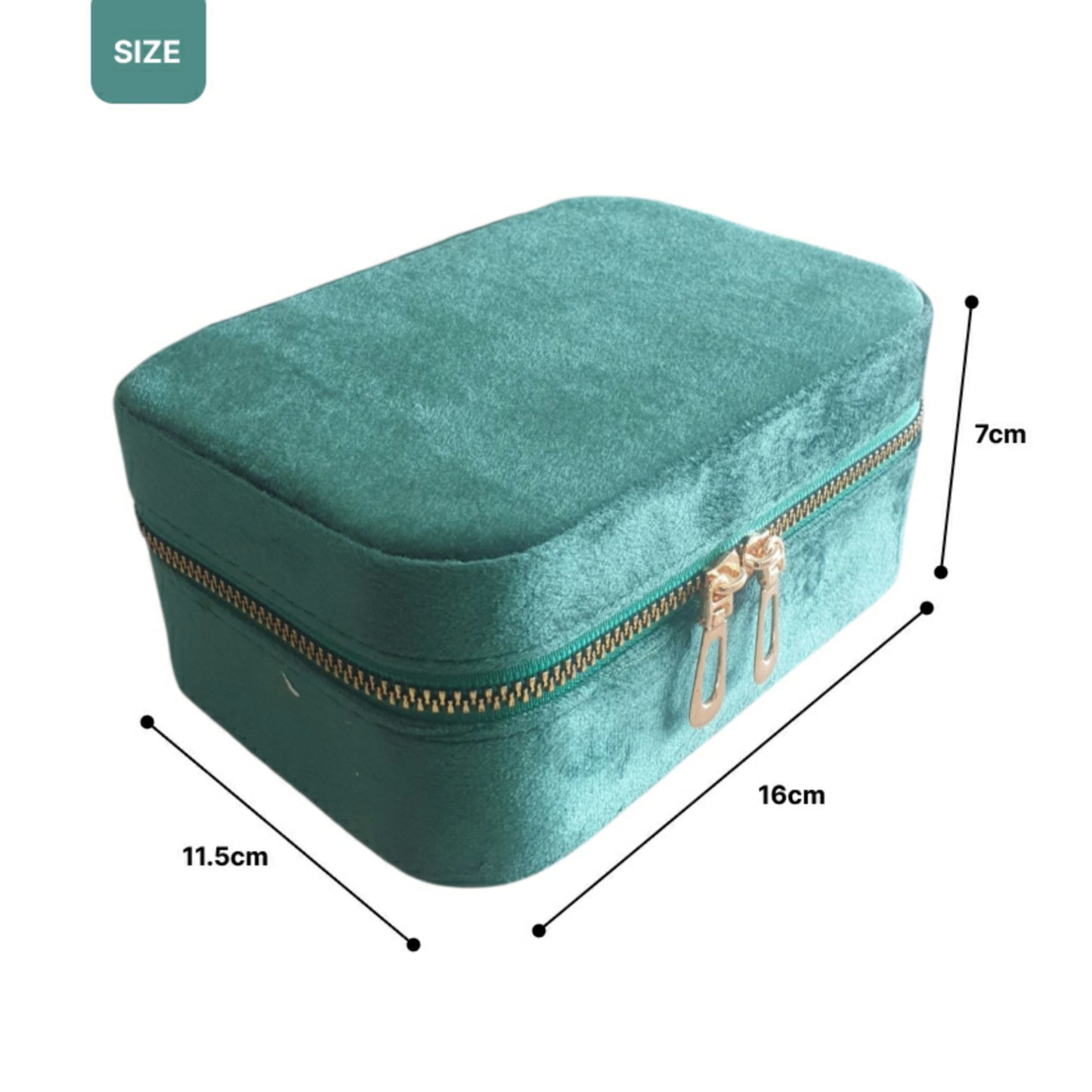 Velvet Travel Jewelry Keeper