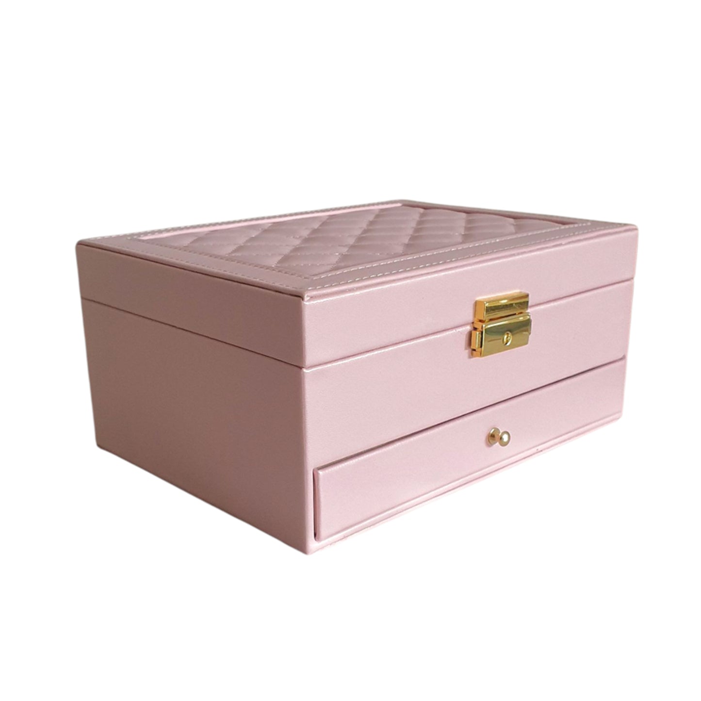 Royale Dual-Layer Jewelry Organizer Box
