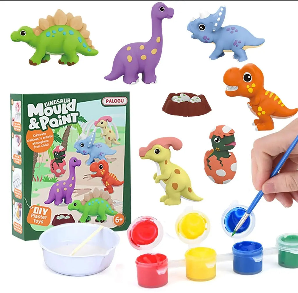 Dinosaur Mould & Paint Sparkles