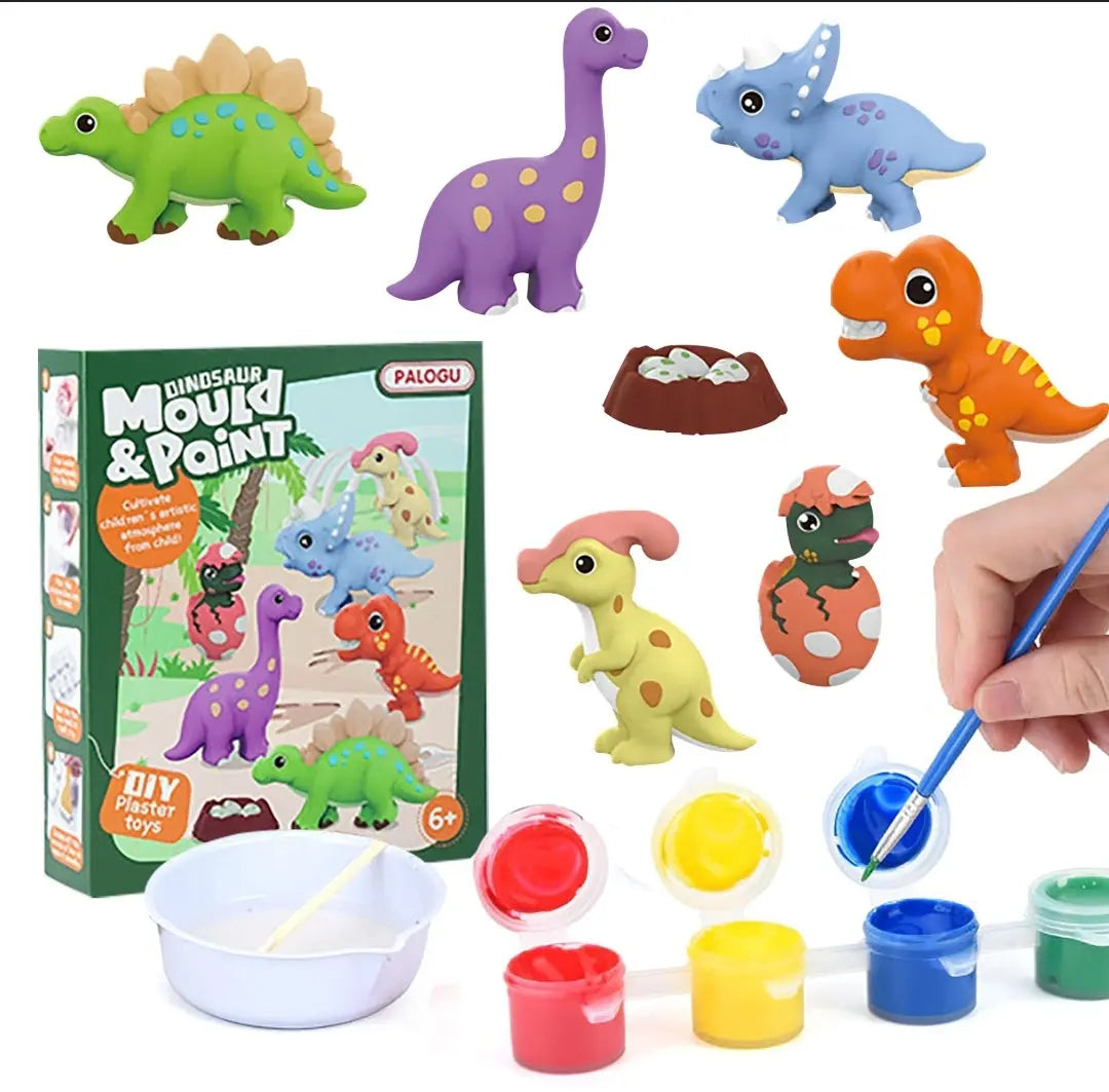 Dinosaur Mould & Paint Sparkles