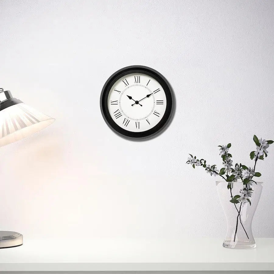 Ikea Nuffra Round Clock Sparkles