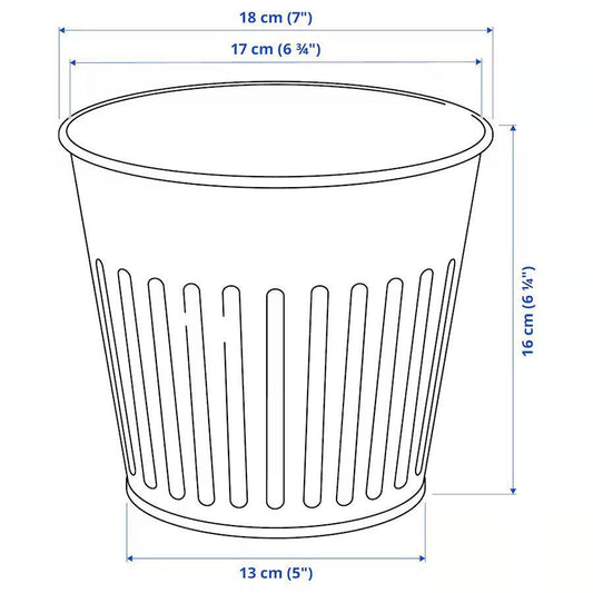 Ikea Plant Pots (Steel)