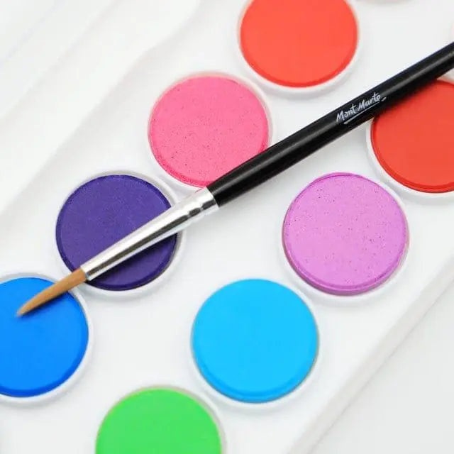 Mont Marte Water Color Cake Set Sparkles