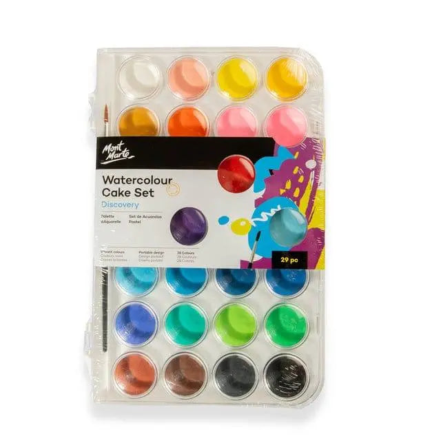 Mont Marte Water Color Cake Set Sparkles