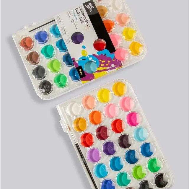 Mont Marte Water Color Cake Set Sparkles