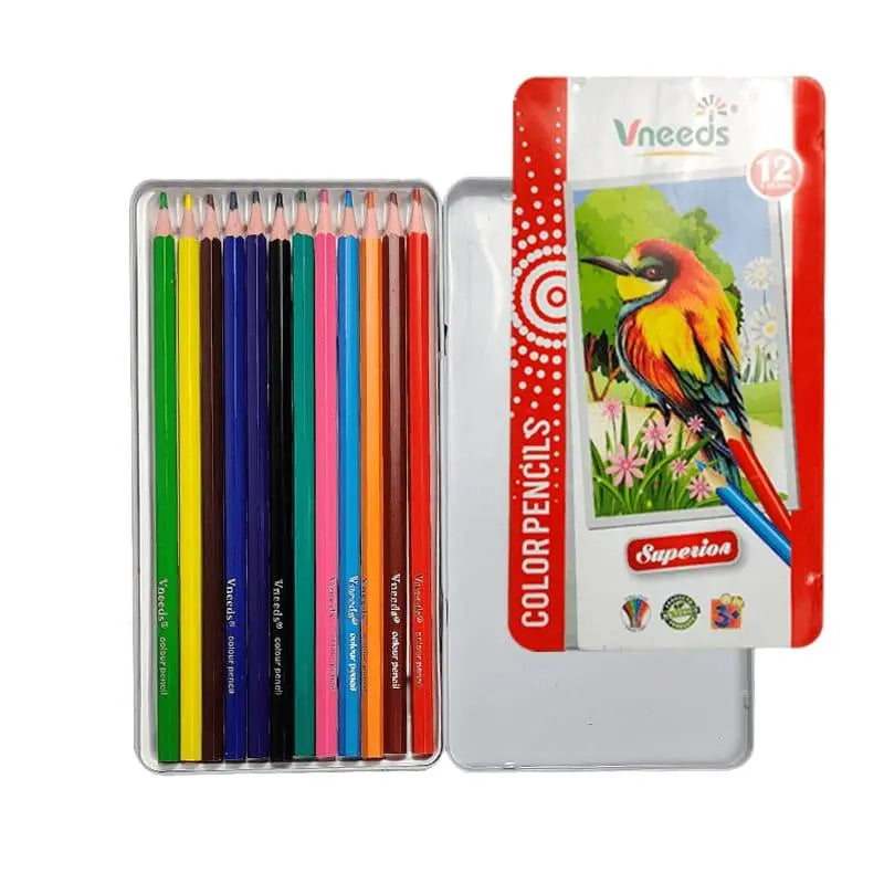 Vneeds Color Pencils Sparkles