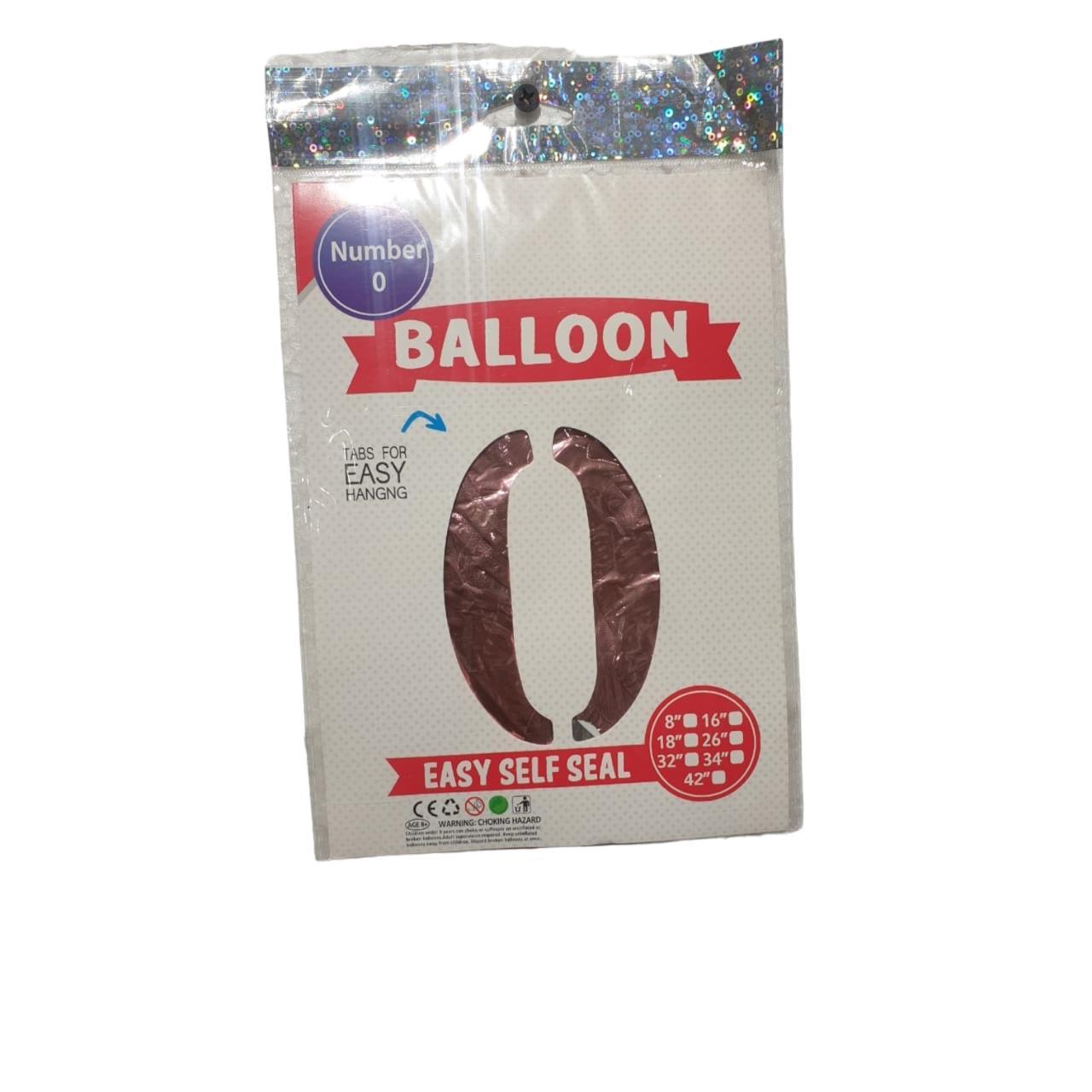 Foil Balloons Numbers