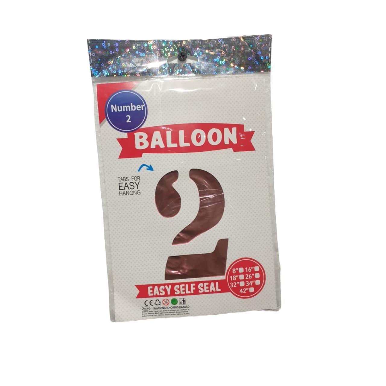 Foil Balloons Numbers