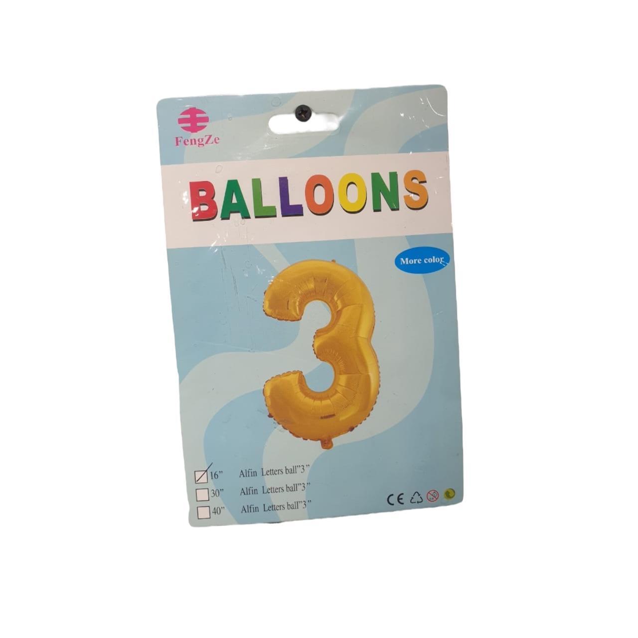 Foil Balloons Numbers