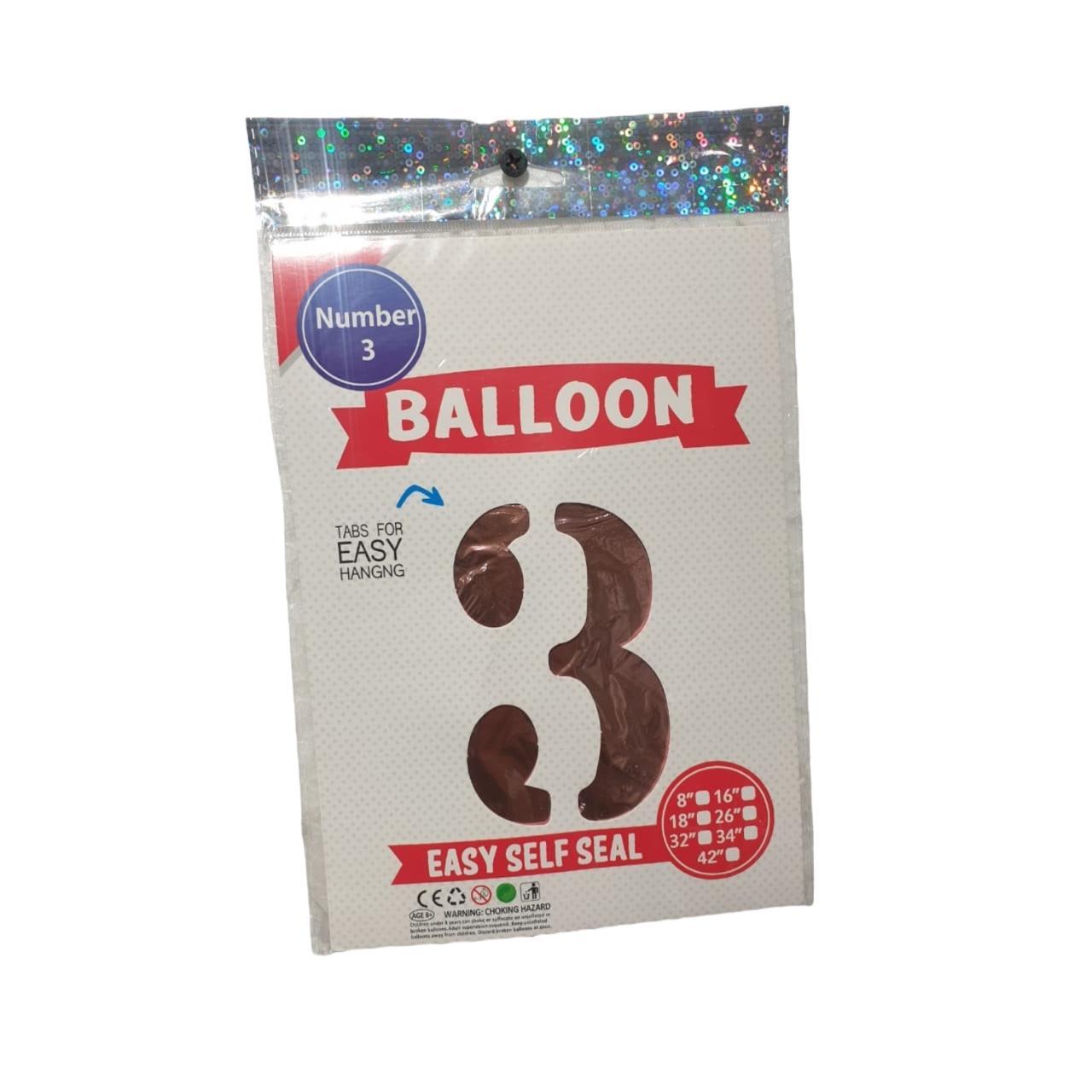 Foil Balloons Numbers