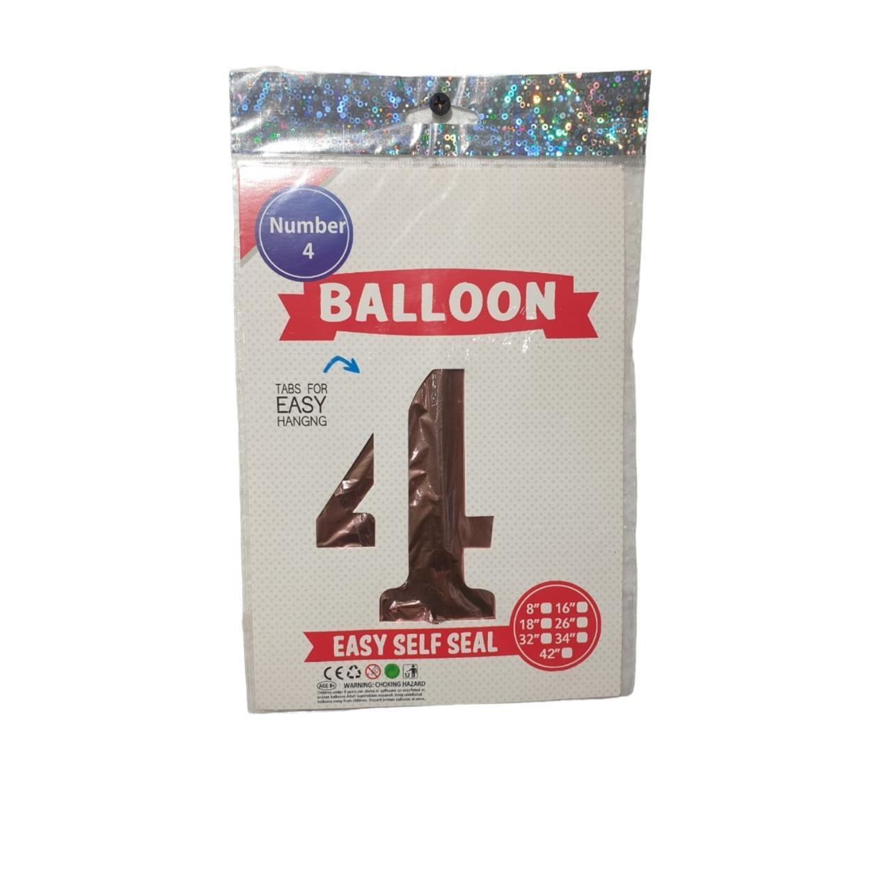 Foil Balloons Numbers