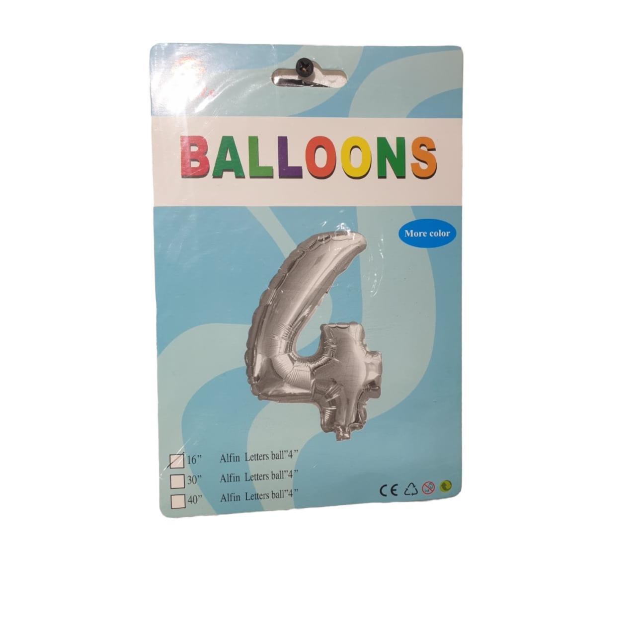 Foil Balloons Numbers