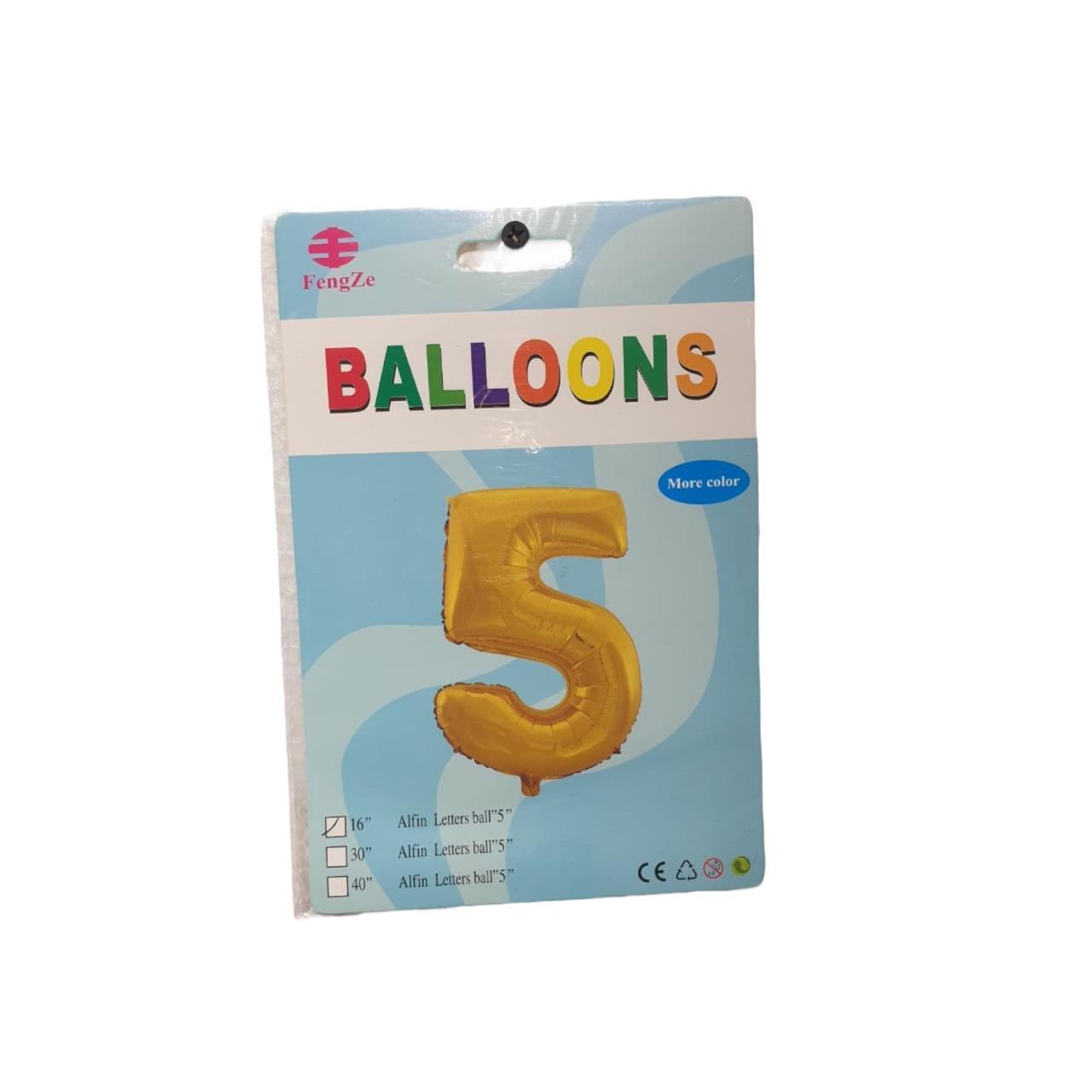 Foil Balloons Numbers