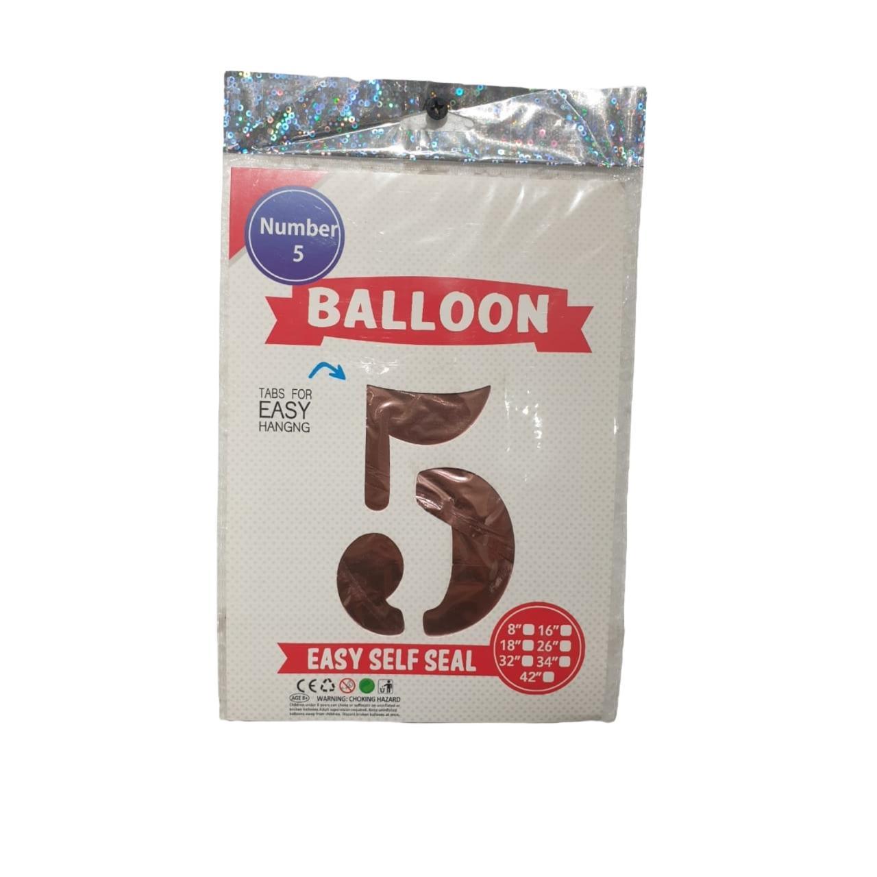 Foil Balloons Numbers