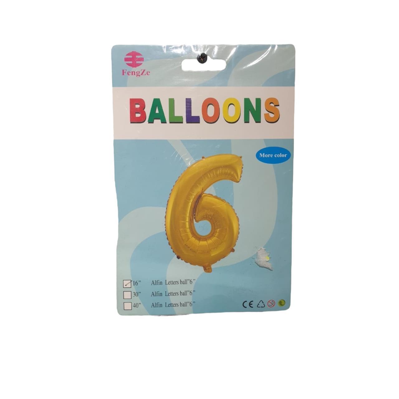 Foil Balloons Numbers