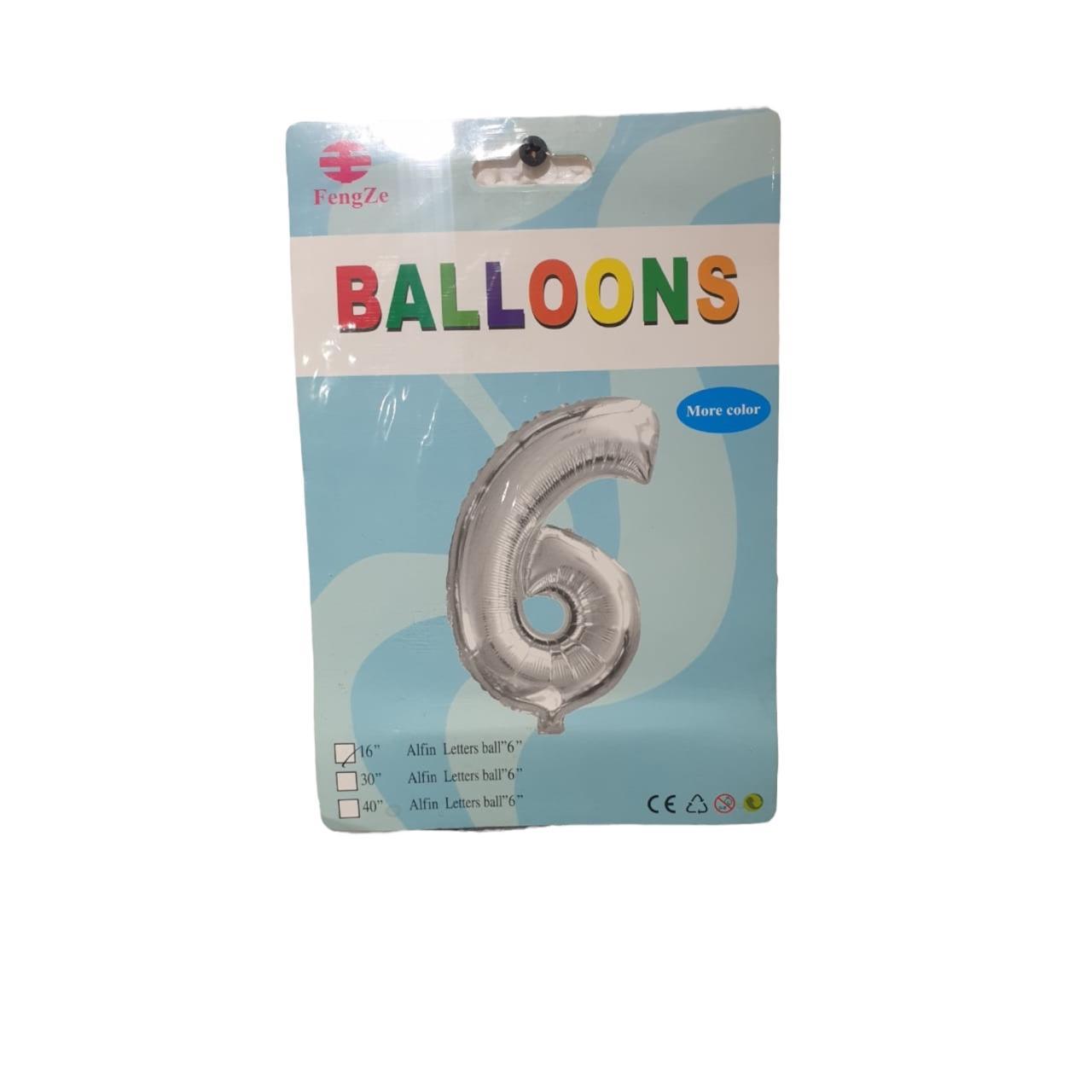 Foil Balloons Numbers