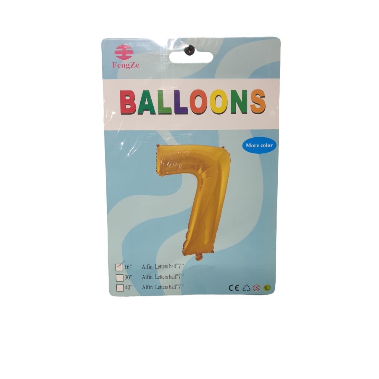 Foil Balloons Numbers